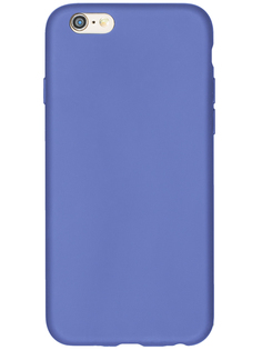 Чехол матовый для Apple iPhone 6/6S, синий, Deppa 140024