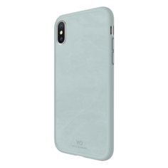Чехол Promise Case для iPhone XS, небесно голубой, 1370PMS93, White Diamonds, White Diamon Deppa
