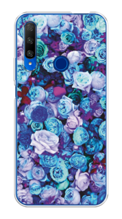 Чехол на Huawei Honor 9X Premium "Цветочный ковер" Case Place