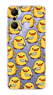 Чехол на Infinix Hot 20 Play "Утка с ножом" Case Place