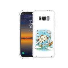 Чехол MyPads Tocco для Samsung Galaxy S8 Счастливый чемодан (PT107395.590.166)