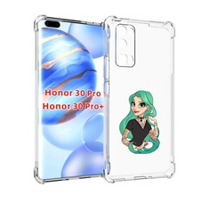 Чехол бампер MyPads рапунцель-в-тату женский для Honor 30
