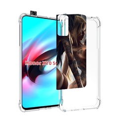Чехол MyPads девушки-инь-и-янь-в-татуировках для Honor X10