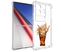 Чехол бампер MyPads Кола-в-стакане для Vivo iQOO 11 Pro противоу...
