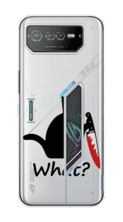 Чехол для Asus ROG Phone 6 "Котик с ножом" Case Place