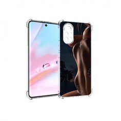 Чехол MyPads белые-татуировки-на-теле для Huawei Nova 8 (ANG-LX1)