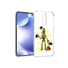 Чехол MyPads Tocco для Xiaomi Redmi k30 прикольный робот (PT226950.302.557)