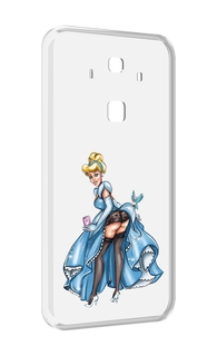 Чехол MyPads девушка-в-платье-красивая женский для Huawei Mate 10 Pro