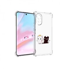 Чехол MyPads котик-с-злой-тенью для Huawei Nova 8 (ANG-LX1)