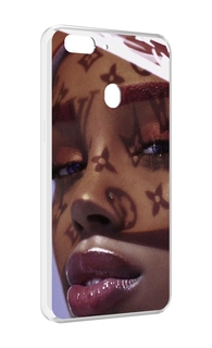 Чехол MyPads лицо девушки тень женский для Oppo Realme 2