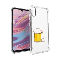Чехол бампер MyPads кружка пива для Huawei Enjoy 9