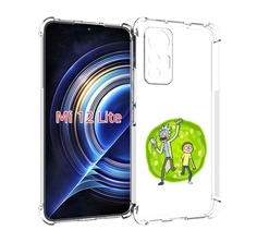 Чехол MyPads рик-и-морти-в-кружке для Xiaomi 12 Lite