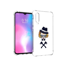 Чехол MyPads Tocco для Xiaomi Mi CC9 девушка в маске с топорами рисунок (PT134127.292.304)
