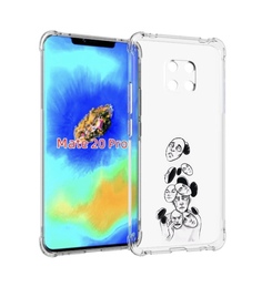 Чехол MyPads человек с разными масками для Huawei Mate 20 Pro/Mate 20 RS 6.39