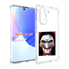 Чехол MyPads кукла из пилы для Huawei Nova 10