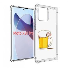 Чехол MyPads кружка пива для Motorola Moto X30 Pro
