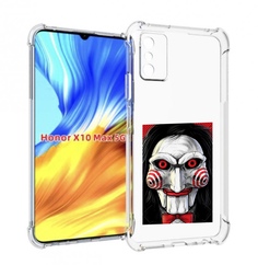 Чехол MyPads кукла из пилы для Honor X10 Max