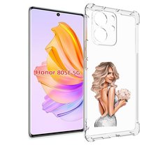 Чехол MyPads Роскошное-платье женский для Honor 80 SE