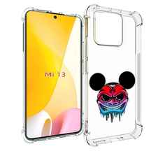Чехол MyPads микки в маске для Xiaomi 13