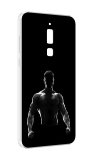 Чехол MyPads накаченный мужчина в тени мужской для Meizu M6T