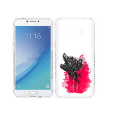 Чехол MyPads Tocco для Samsung Galaxy J2 Pro (2018) медведь в дымке (PT226925.585.463)