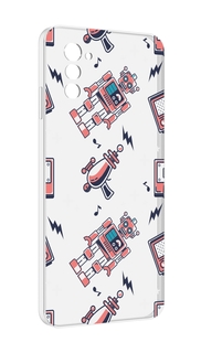 Чехол MyPads мини-роботы для UleFone Note 12 / Note 12P