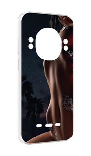 Чехол Mypads Белые-Татуировки-На-Теле для Ulefone Power Armor 16 Pro