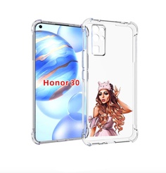 Чехол бампер MyPads девушка-с-маской-для-сна женский для Honor 3