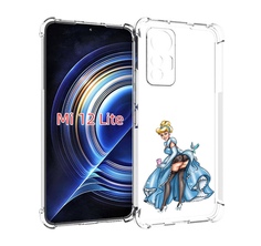 Чехол MyPads девушка-в-платье-красивая женский для Xiaomi 12 Lite
