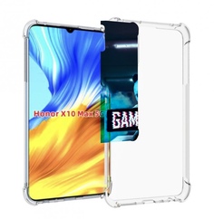 Чехол MyPads картина-панда для Honor X10 Max
