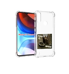 Чехол MyPads Качели Centr для Motorola Moto E7 Power