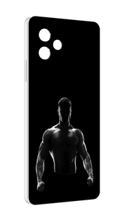 Чехол MyPads накаченный мужчина в тени мужской для Huawei Nova Y61 / Huawei Enjoy 50z