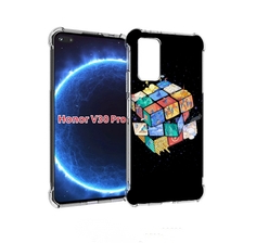 Чехол бампер MyPads Кубик-Рубика для Honor V30 Pro