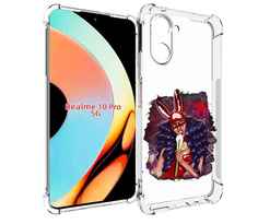 Чехол бампер MyPads девушка-с-текучей-маской женский для Realme ...