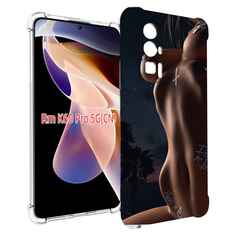 Чехол MyPads белые-татуировки-на-теле для Xiaomi Redmi K60 Pro