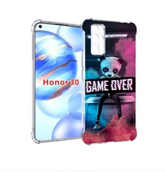 Чехол бампер MyPads картина-панда для Honor 30 (BMH-AN10) против