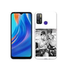 Чехол MyPads Tocco для Tecno Spark 5 Air тату мастер