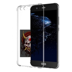 Чехол бампер MyPads маска с клыками и рогами для Huawei P10 Plus