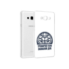 Чехол MyPads Tocco для Samsung Galaxy A5 (2015) бодибилдинг закаляй дух