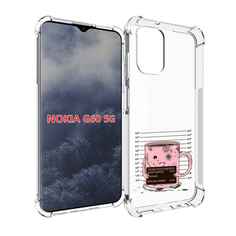 Чехол MyPads кружка для Nokia G60 5G