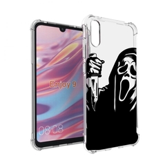 Чехол бампер MyPads крик-с-ножом для Huawei Enjoy 9