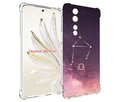 Чехол MyPads знак зодиака весы 4 для Honor 80 Pro