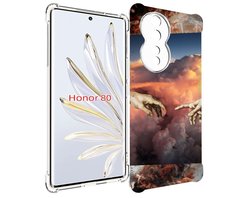 Чехол MyPads красивая-картина для Honor 80