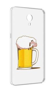 Чехол MyPads кружка пива для Meizu M3 Note