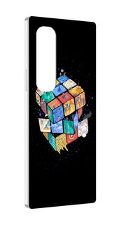 Чехол MyPads Кубик-Рубика для Samsung Galaxy Z Fold 4 (SM-F936)