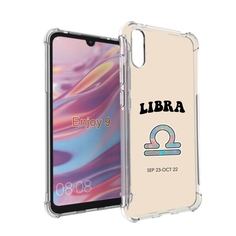 Чехол бампер MyPads знак-зодиака-весы-6 для Huawei Enjoy 9