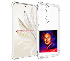 Чехол MyPads Илон-Маск для Honor 80 Pro