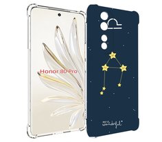 Чехол MyPads знак-зодиака-весы-1 для Honor 80 Pro