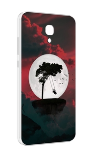 Чехол MyPads качели-над-пропастью для Meizu M6 (M711Q)