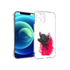 Чехол MyPads Tocco для Apple iPhone 12 mini медведь в дымке (PT157566.610.463)